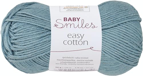 Schachenmayr Baby Smiles Easy Cotton, 50G denim Handstrickgarne von Schachenmayr since 1822
