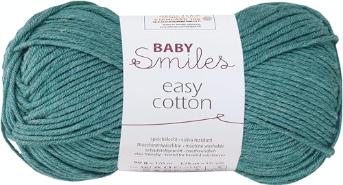 Schachenmayr Baby Smiles Easy Cotton, 9807306-01064, Farbe:Aquamarine, Handstrickgarne onesize Schachenmayr Baby Smiles Easy Cotton, 9807306-01064, Farbe:Aquamarine, Handstrickgarne onesize von Schachenmayr since 1822