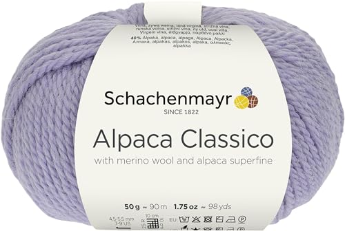 Schachenmayr Alpaca Classico, 50G Lavendel Handstrickgarne von Schachenmayr since 1822
