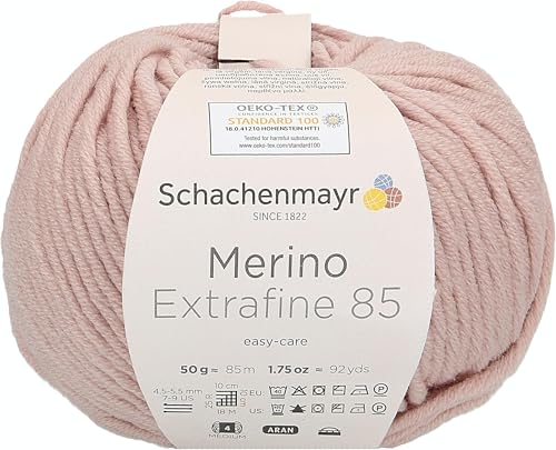 Schachenmayr 9807554-10243 Handstrickgarne, 100% Schurwolle, Antikrosa, onesize Schachenmayr 9807554-10243 Handstrickgarne, 100% Schurwolle, Antikrosa, onesize von Schachenmayr since 1822
