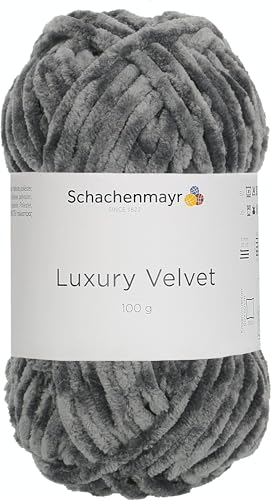 Schachenmayr Luxury Velvet, 100G Elephant Handstrickgarne von Schachenmayr since 1822