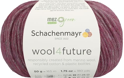 Schachenmayr Wool4Future, 50G Mulberry Handstrickgarne von Schachenmayr since 1822