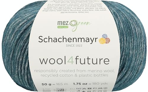 Schachenmayr Wool4Future, 50G teal Handstrickgarne von Schachenmayr since 1822