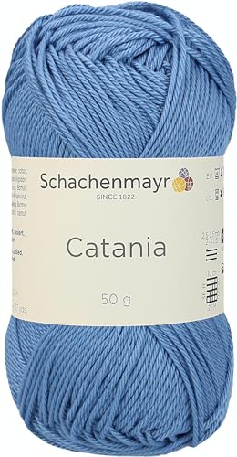 Schachenmayr Catania 9801210-00247 wolke Handstrickgarn, Häkelgarn, Baumwolle von Schachenmayr since 1822