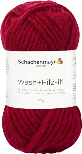 Schachenmayr Wash+Filz-It!, 50G ruby Filzgarne von Schachenmayr since 1822