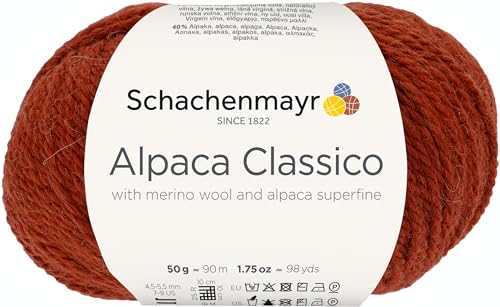 Schachenmayr Alpaca Classico, 50G rost Handstrickgarne von Schachenmayr since 1822