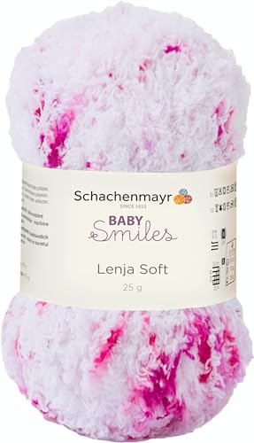 Schachenmayr Baby Smiles Lenja Soft 9807560-00081 pink spot Handstrickgarn, Häkelgarn, Babygarn von Schachenmayr since 1822