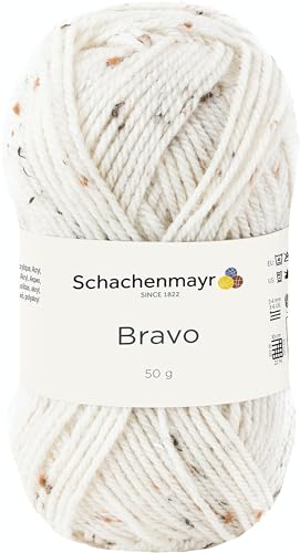 Schachenmayr Bravo, 50G Natur Tweed Handstrickgarne von Schachenmayr since 1822