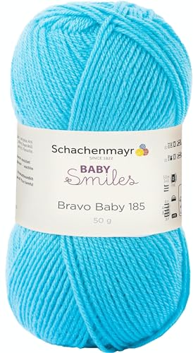 Schachenmayr Bravo Baby 185, 50G türkis Handstrickgarne von Schachenmayr since 1822