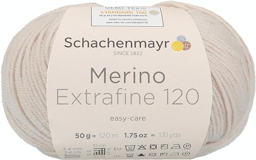 Schachenmayr Merino Extrafine 120, 50G Linen Handstrickgarne von Schachenmayr since 1822