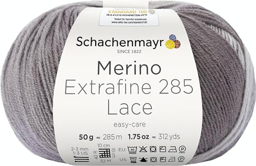 Schachenmayr Merino Extrafine 285 Lace, 50G nuit Handstrickgarne von Schachenmayr since 1822