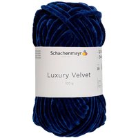 Schachenmayr Luxury Velvet - Navy von Blau