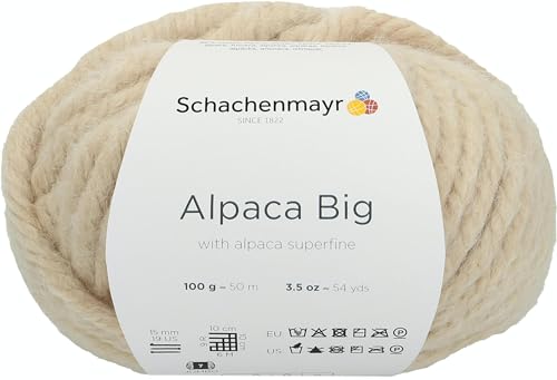 Schachenmayr Alpaca Big, 100G cream Handstrickgarne von Schachenmayr since 1822