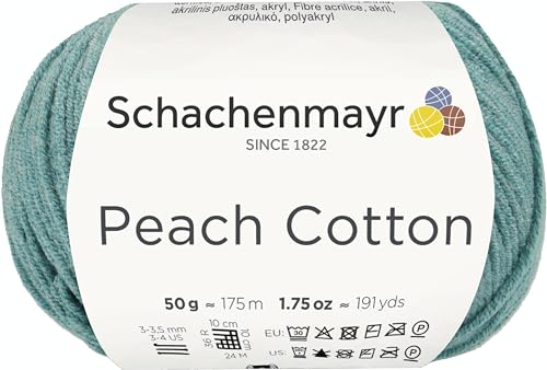 Schachenmayr Peach Cotton, 9807371-00169, Farbe:Petrol, Handstrickgarne, onesize Schachenmayr Peach Cotton, 9807371-00169, Farbe:Petrol, Handstrickgarne, onesize von Schachenmayr since 1822