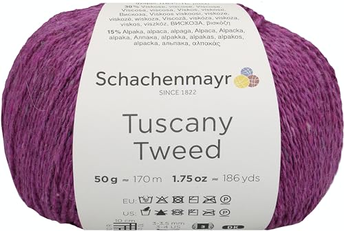 Schachenmayr Tuscany Tweed, 50G orchidee Handstrickgarne von Schachenmayr since 1822