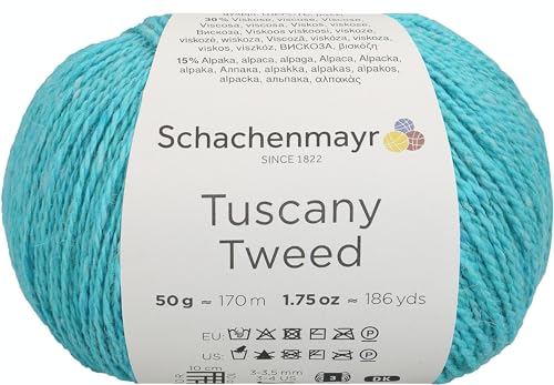 Schachenmayr Tuscany Tweed, 50G türkis Handstrickgarne von Schachenmayr since 1822