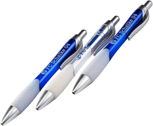 FC Schalke 04 Kugelschreiber 3er-Set, Stift, Kuli S04 - plus Lesezeichen I love Gelsenkirchen FC Schalke 04 Kugelschreiber 3er-Set, Stift, Kuli S04 - plus Lesezeichen I love Gelsenkirchen von Schalke S04