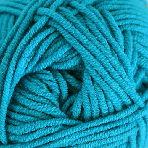 Scheepjes 1592-2511 Softfun Baumwolle Garn, 2511 Dark Turquoise, 1x50g Scheepjes 1592-2511 Softfun Baumwolle Garn, 2511 Dark Turquoise, 1x50g von Scheepjes
