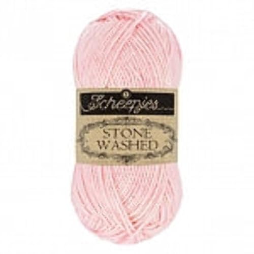 Scheepjes 1664-820 Stone Washed Baumwolle Garn, 78 22% Acryl, 820 Rose Quartz, 1x50g Scheepjes 1664-820 Stone Washed Baumwolle Garn, 78 22% Acryl, 820 Rose Quartz, 1x50g von Scheepjes