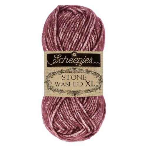 Scheepjes Stone washed XL (850) Garnet von StoffHandwerker
