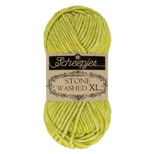 Scheepjes - Scheepjes 867 Peridot Stein Gewaschen (XL) Garn - 1x50g von Scheepjes