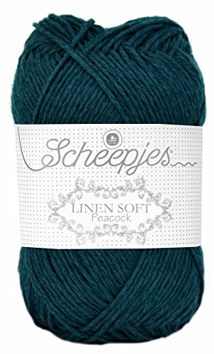 Scheepjes 1675-607 Linen Soft Baumwolle Garn, 607, 1x50g Scheepjes 1675-607 Linen Soft Baumwolle Garn, 607, 1x50g von Scheepjes