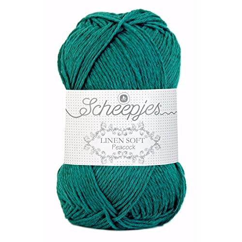 Scheepjes 1675-608 Linen Soft Baumwolle Garn, 608, 1x50g Scheepjes 1675-608 Linen Soft Baumwolle Garn, 608, 1x50g von Scheepjes