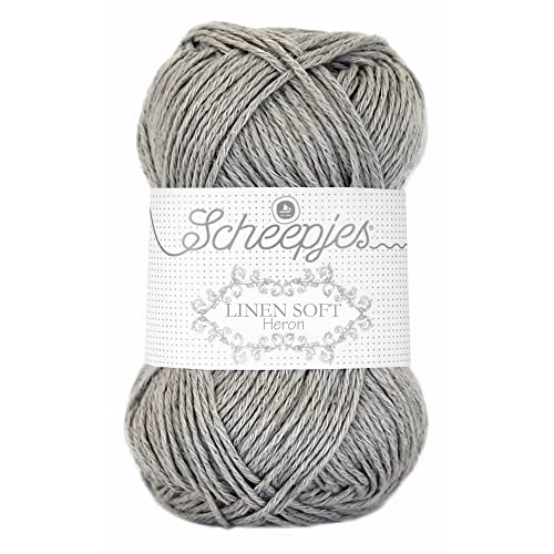 Scheepjes 1675-619 Linen Soft Baumwolle Garn, 619, 1x50g Scheepjes 1675-619 Linen Soft Baumwolle Garn, 619, 1x50g von Scheepjes
