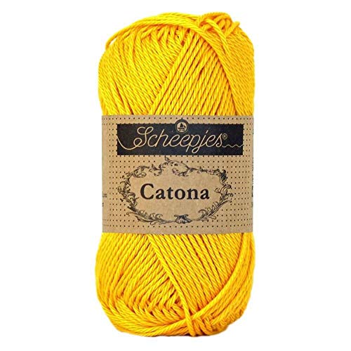 Scheepjes - Scheepjes 208 Gelb Gold Catona Garn - 1x25g Scheepjes - Scheepjes 208 Gelb Gold Catona Garn - 1x25g von Scheepjes