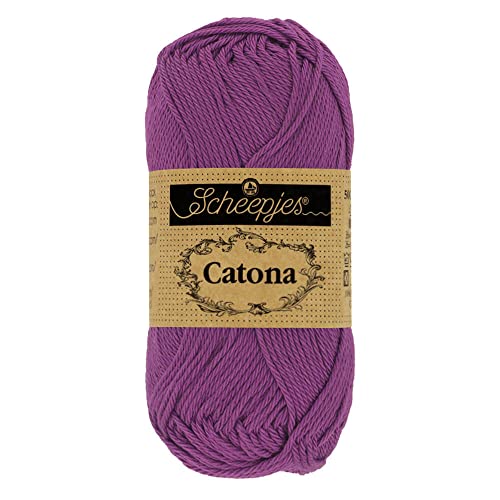 Scheepjes - Scheepjes 282 Ultraviolett Catona Garn - 1x50g von Scheepjes