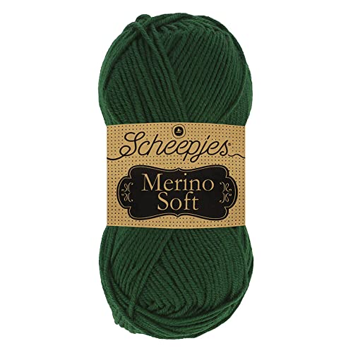 Scheepjes 1679-2 Merino Soft Baumwolle Garn, 50% Superwash-Merinowolle Mikrofaser 25% Acryl, 631 Millais, 10x50g, 10 Count Scheepjes 1679-2 Merino Soft Baumwolle Garn, 50% Superwash-Merinowolle Mikrofaser 25% Acryl, 631 Millais, 10x50g, 10 Count von Scheepjes