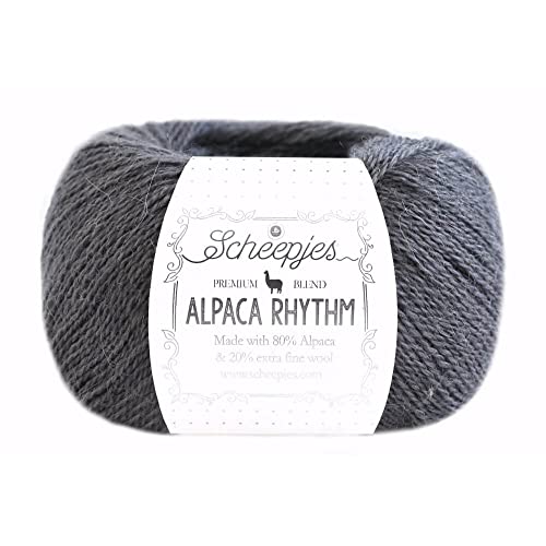 Scheepjes 1682-665 Alpaca Rhythm Baumwolle Garn, 665 Hip Hop, 1x25g von Scheepjes