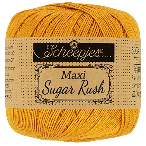 Scheepjes - Scheepjes 249 Safran Maxi Zucker Eilen Garn - 1x50g Scheepjes - Scheepjes 249 Safran Maxi Zucker Eilen Garn - 1x50g von Scheepjes