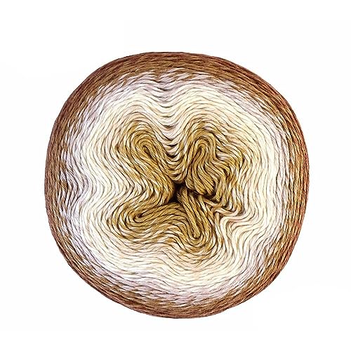 Scheepjes 1698-2 Whirl Baumwolle Garn, 756 Caramel Core Blimey, 3x1000m, 3 Count Scheepjes 1698-2 Whirl Baumwolle Garn, 756 Caramel Core Blimey, 3x1000m, 3 Count von Scheepjes