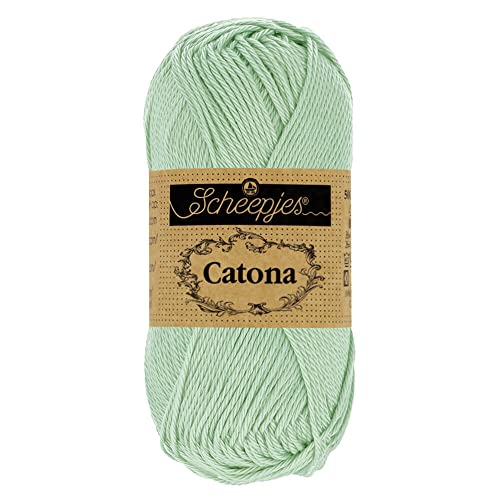 Scheepjes Catona 50g - 402 Silbergrün Baumwollgarn für Häkeln und Stricken Scheepjes Catona 50g - 402 Silbergrün Baumwollgarn für Häkeln und Stricken von Scheepjes