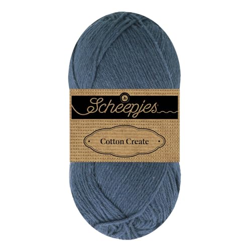 Scheepjes Cotton Create 1x50g - 527 Patch, Graues Baumwollgarn Scheepjes Cotton Create 1x50g - 527 Patch, Graues Baumwollgarn von Scheepjes