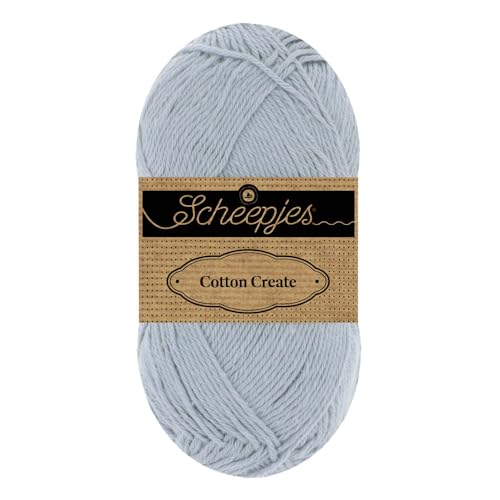 Scheepjes Cotton Create 1x50g - 651 Unravel, Graues Baumwollgarn für kreative Projekte Scheepjes Cotton Create 1x50g - 651 Unravel, Graues Baumwollgarn für kreative Projekte von Scheepjes
