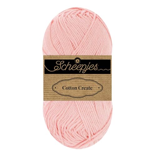 Scheepjes Cotton Create 1x50g - 654 Stickgarn in Rosa Scheepjes Cotton Create 1x50g - 654 Stickgarn in Rosa von Scheepjes