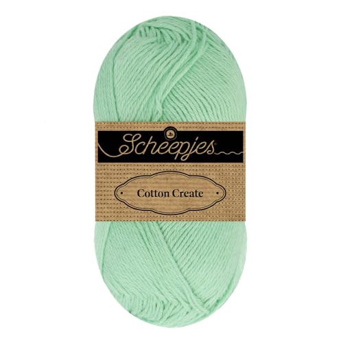 Scheepjes Cotton Create 1x50g - 664 Cast on, Grünes Baumwollgarn Scheepjes Cotton Create 1x50g - 664 Cast on, Grünes Baumwollgarn von Scheepjes