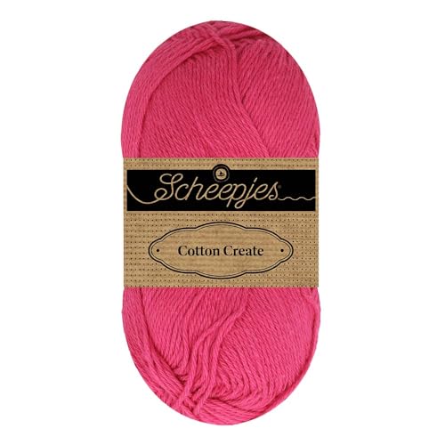 Scheepjes Cotton Create 1x50g - 720 Trace, Rosa Baumwollgarne für Handarbeiten Scheepjes Cotton Create 1x50g - 720 Trace, Rosa Baumwollgarne für Handarbeiten von Scheepjes