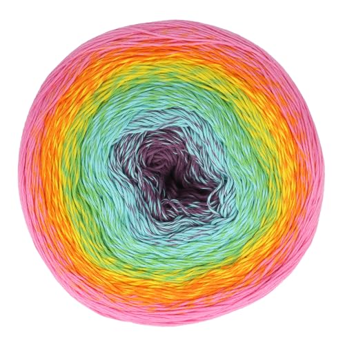 Scheepjes Cotton Whirl 1000 m - 711 Sprinkles, Rosa, Gelb und Blau Baumwollgarne Scheepjes Cotton Whirl 1000 m - 711 Sprinkles, Rosa, Gelb und Blau Baumwollgarne von Scheepjes