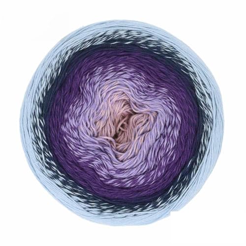 Scheepjes Cotton Whirl 1000m - 722 Forest Fruit Juice, Baumwollgarn in Lila, Blau und Rosa Scheepjes Cotton Whirl 1000m - 722 Forest Fruit Juice, Baumwollgarn in Lila, Blau und Rosa von Scheepjes