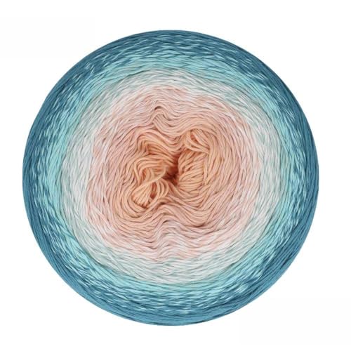 Scheepjes Cotton Whirl 1x1000m - 705 Soft Serve, multifunktionales Baumwollgarn in Blau, Ecru und Rosa Scheepjes Cotton Whirl 1x1000m - 705 Soft Serve, multifunktionales Baumwollgarn in Blau, Ecru und Rosa von Scheepjes