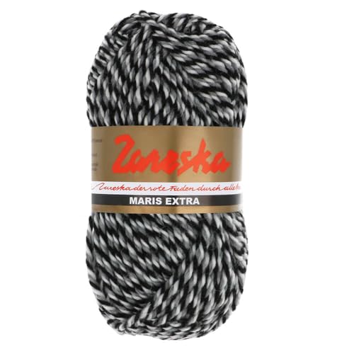 Scheepjes Maris Extra 50g - 008, Schwarz, Grau, Weiß, Hochwertige Sockenwolle Scheepjes Maris Extra 50g - 008, Schwarz, Grau, Weiß, Hochwertige Sockenwolle von Scheepjes