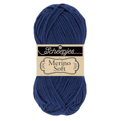 Scheepjes Merino Soft Garn 50g 616 Klimt in Blau von Scheepjes