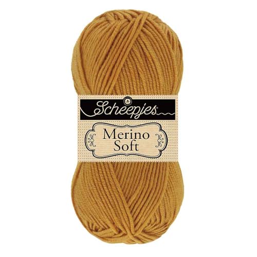 Scheepjes Merino Soft 50g - 641 Van Gogh, Weiches Wolle zum Stricken und Häkeln von Scheepjes