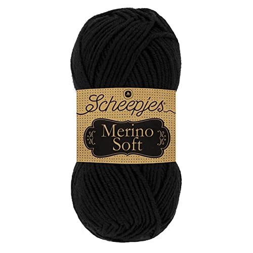 Scheepjes Merino Soft Wolle 50g - Farbe 601 Pollock - Hochwertiges Garn für Strick- und Häkelprojekte Scheepjes Merino Soft Wolle 50g - Farbe 601 Pollock - Hochwertiges Garn für Strick- und Häkelprojekte von Scheepjes