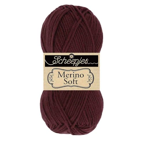 Scheepjes Merino Soft 1x50g - 622 Klee, Rood en Bruin Haak- en Breigarens Scheepjes Merino Soft 1x50g - 622 Klee, Rood en Bruin Haak- en Breigarens von Scheepjes