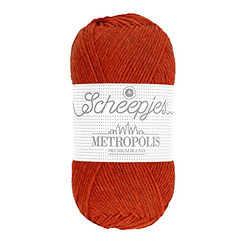 Scheepjes Metropolis 1x50g - 075 Mexico City, orange Wolle für Strick- und Häkelprojekte Scheepjes Metropolis 1x50g - 075 Mexico City, orange Wolle für Strick- und Häkelprojekte von Scheepjes