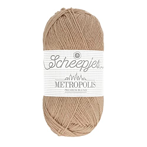 Scheepjes Metropolis 50g - 067 Buenos Aires, Ecru Garn aus Wolle und Nylon von Scheepjes